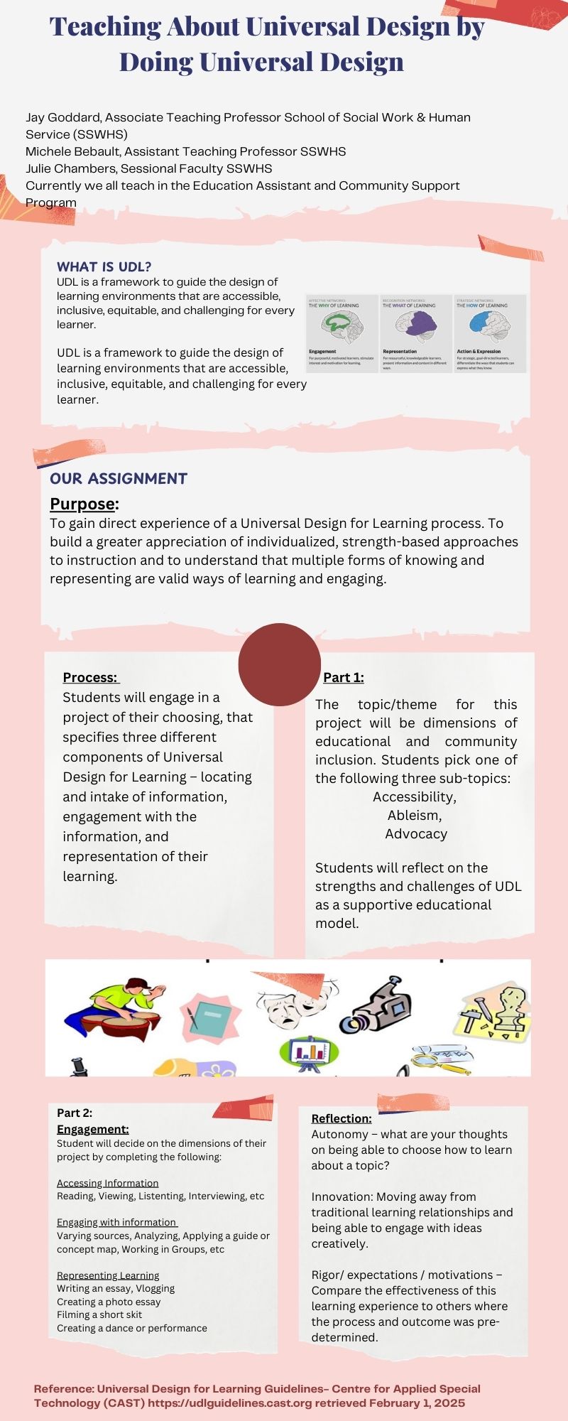 Teaching About Universal Design by Doing Universal Design page 1